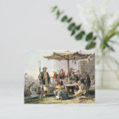 Carte Postale Vendeurs de riz à la station militaire de Tong-Cha (Debout devant)