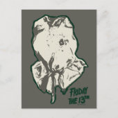 Carte Postale Vendredi 13 | Jason Voorhees Burlap Sack (Devant)