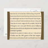 Carte Postale Vendredi le 13ème (Devant / Derrière)