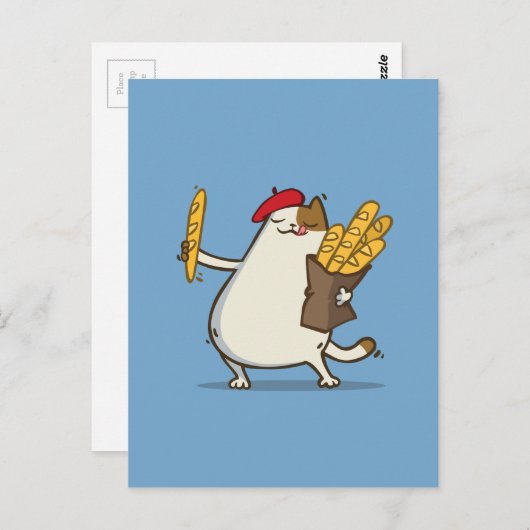 Carte Postale Vendredi N° 3 (Devant / Derrière)