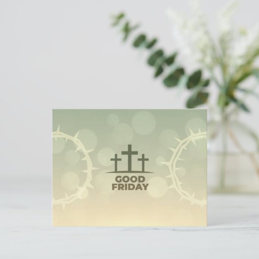 Carte postale Vendredi Saint (Debout devant)