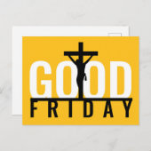 Carte postale Vendredi Saint (Devant / Derrière)