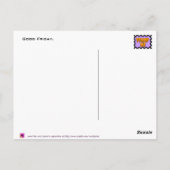 Carte Postale Vendredi saint (Dos)