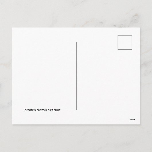 Carte postale Vendredi Saint (Dos)