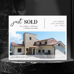 Carte Postale Vendu Immobilier Immobilier Immobilier Realtor Mar<br><div class="desc">Faites le tour du monde avec cette carte postale élégante et personnalisable,  avec vos images et votre texte personnalisés. Ajoutez facilement vos propres informations en cliquant sur l'option "personnaliser".</div>
