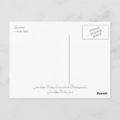 Carte postale Venetian Gondolier (Dos)