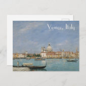 Carte Postale Venetian Serenity: The Grand Canal Postcard (Devant / Derrière)