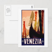 Carte Postale Vénétie vintage (Devant / Derrière)