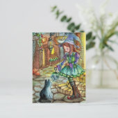 Carte Postale Venez avec moi Kitty (Debout devant)