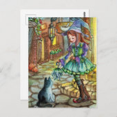 Carte Postale Venez avec moi Kitty (Devant / Derrière)