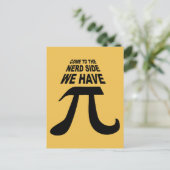 Carte Postale Venez Dans Le Côté Sombre Nous Avons Pi (Debout devant)