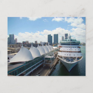 Carte Postale Venez en croisière avec moi !