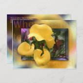 Carte Postale Venez en or (Devant / Derrière)