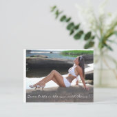 Carte Postale Venez vous baigner au soleil avec Vénus ! (Debout devant)