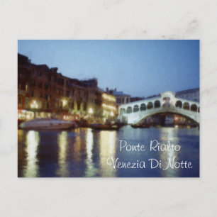 Carte Postale Venezia Di Notte (Venise de nuit)