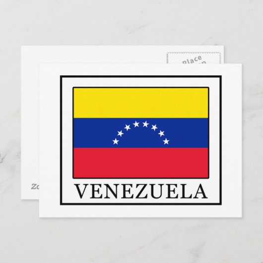 Carte Postale Venezuela (Devant / Derrière)
