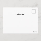 Carte postale Venezuela Caracas City Names (Dos)