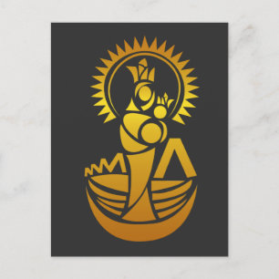 Carte Postale Venezuela Maracaibo Virgen Chinita Chiquinquira 