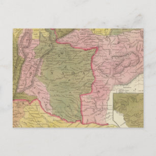 Carte Postale Venezuela, Nouvelle Grenade et Equateur