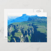 Carte Postale Venezuela Paysage de l'avion Art (Devant / Derrière)