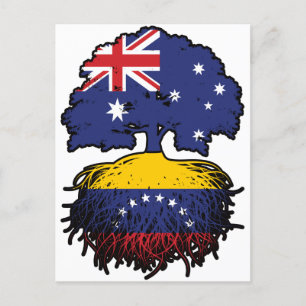 Carte Postale Venezuela Vénézuélien Australie Arbre