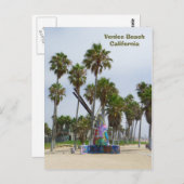 Carte postale Venice Beach ! (Devant / Derrière)