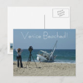 Carte postale Venice Beach amusante ! (Devant / Derrière)