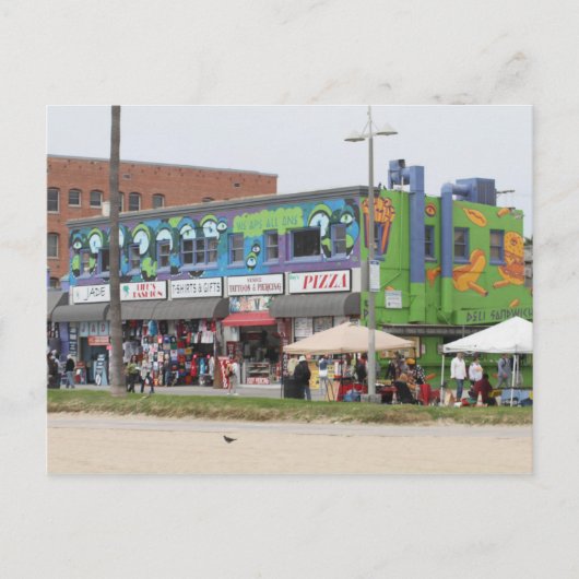 Carte Postale Venice Beach Ca (Devant)