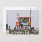 Carte Postale Venice Beach Californie (Devant / Derrière)