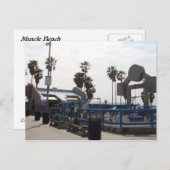 Carte Postale Venice Beach, Californie (Devant / Derrière)
