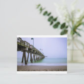 Carte Postale Venice Beach Pier sur la journée Foggy (Debout devant)