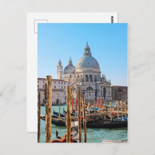 Carte postale Venice Gondolas (Devant / Derrière)
