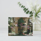 Carte Postale Venice Gondolier Voyage Souvenir (Debout devant)