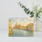 Carte Postale Venice Grand Canal Landscape (Debout devant)