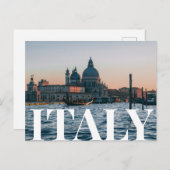 Carte postale Venice, Italie (Devant / Derrière)