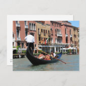 Carte postale Venice, Italie (Devant / Derrière)