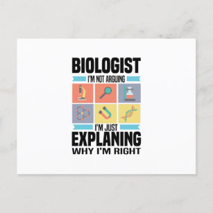 Carte Postale Venin de biologie   Teacher Science Student