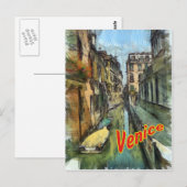 Carte Postale Venise (Devant / Derrière)