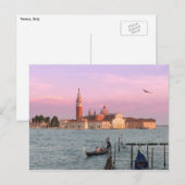 Carte postale Venise (Devant / Derrière)