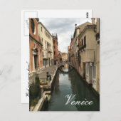Carte postale Venise (Devant / Derrière)