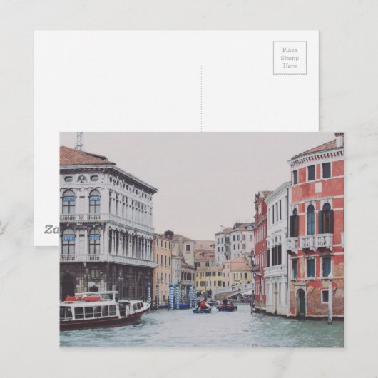 Carte Postale Venise (Devant / Derrière)