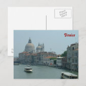 Carte Postale Venise (Devant / Derrière)