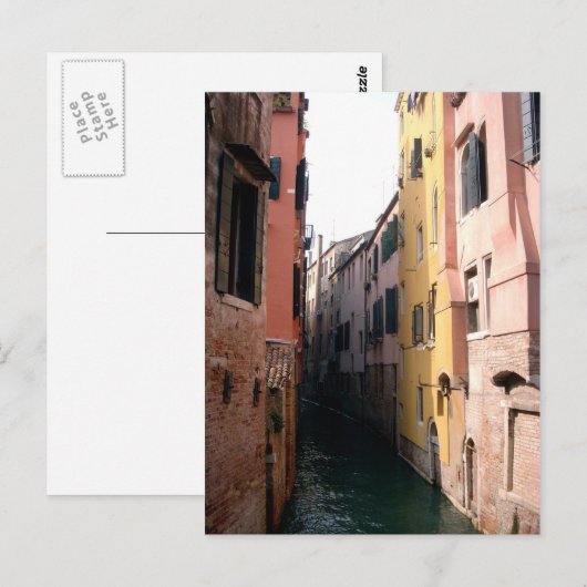 Carte Postale Venise (Devant / Derrière)