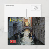Carte postale Venise (Devant / Derrière)
