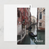 Carte Postale Venise (Devant / Derrière)