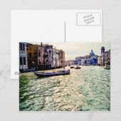 Carte postale Venise (Devant / Derrière)