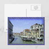 Carte postale Venise (Devant / Derrière)