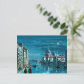 Carte Postale Venise au clair de lune (Debout devant)