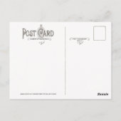 Carte Postale Venise au clair de lune (Dos)