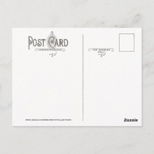 Carte Postale Venise au clair de lune (Dos)